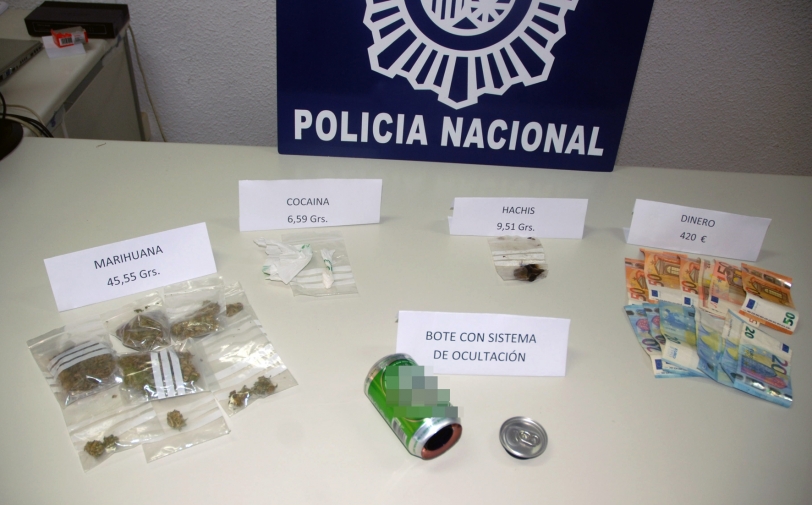 Dos detenidos en el Pirata por tenencia de drogas