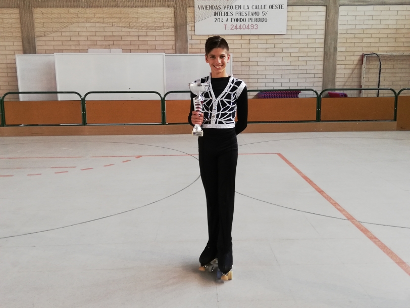 Marc Estruch, campeón autonómico de Patinaje Artístico
