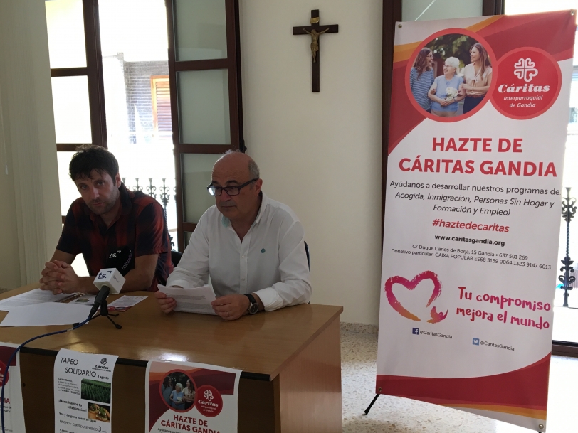 Nueva campaña de Cáritas Gandia para sensibilizar y recaudar fondos