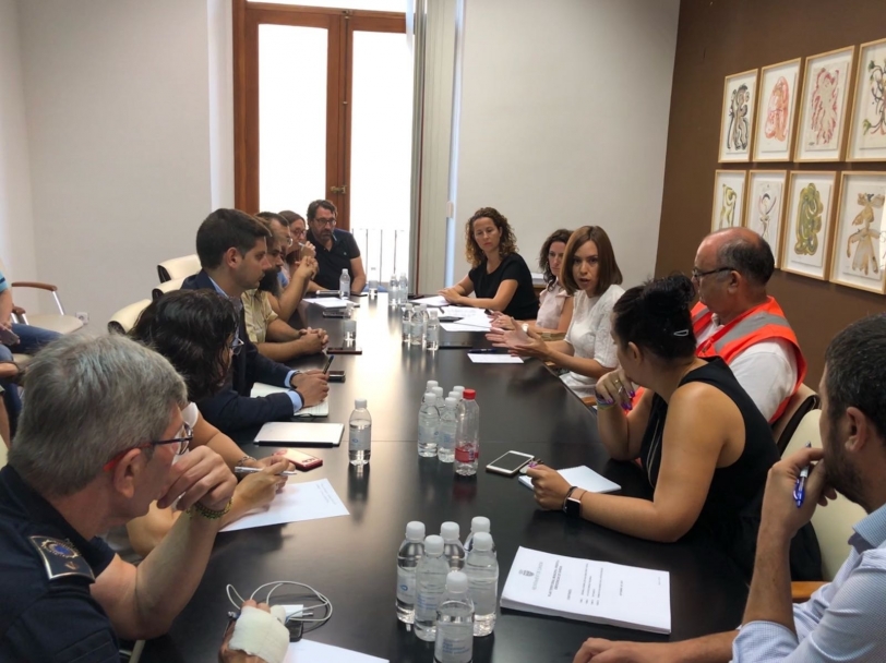 Gandia constituye el Centro de Emergencias Local por la situación