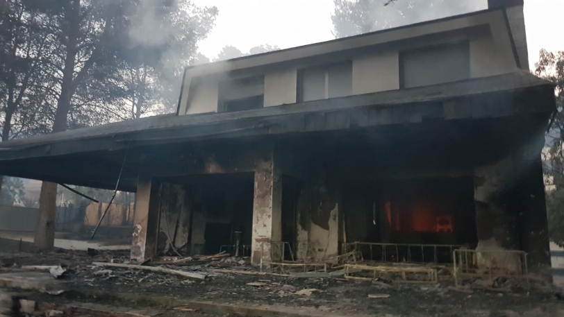 ''Avisé del fuego tres horas antes, que no se ponga medallas la alcaldesa''
