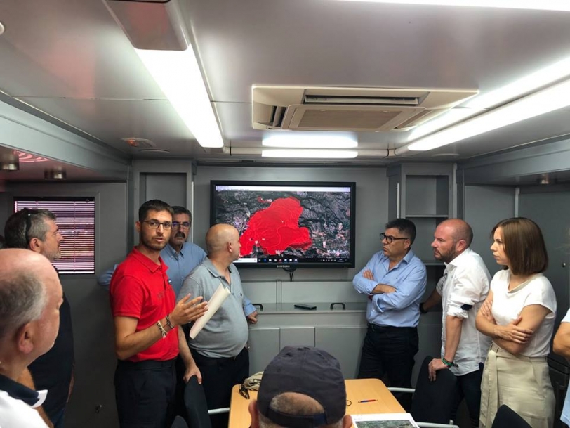 Los Bomberos no tuvieron orden de salir hacia Gandia hasta el día siguiente