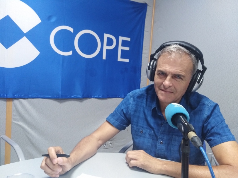 Carmelo Encinas hoy, en directo, desde Gandia para Herrera en Cope