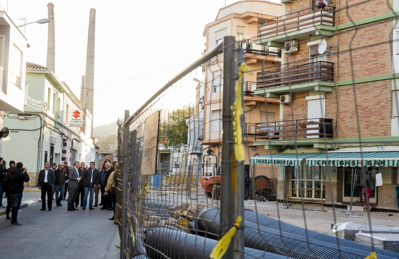 Se inician hoy lunes las obras del nuevo colector de la calle Comte de Oliva