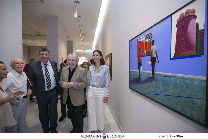 Soler: Cada vez que gobierna en Gandia el PSOE, Antoni Miró vacía su taller