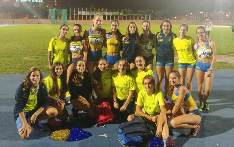 Las chicas del Safor Delikia Sport participaron en el Nacional de Clubes