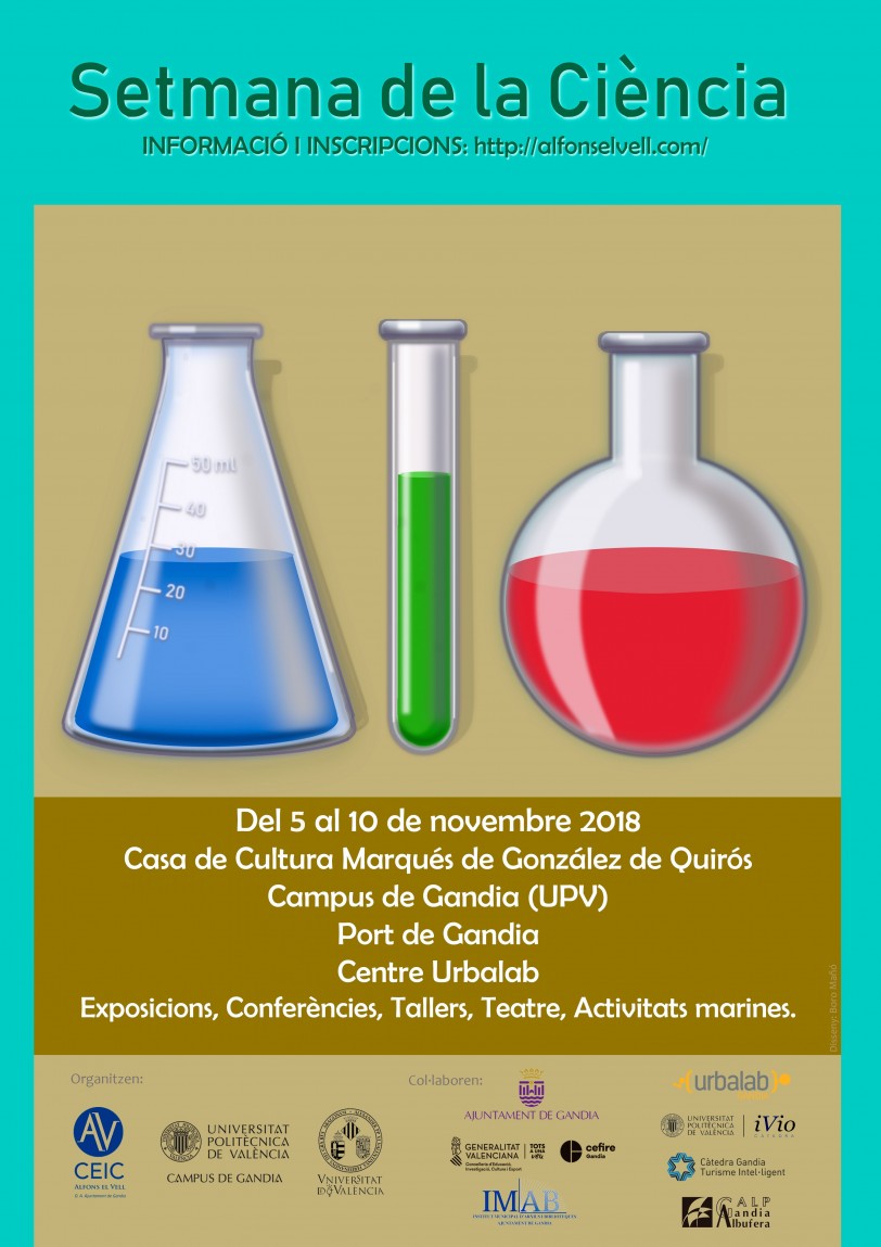  El Campus de la UPV de Gandia acoge  la Semana de la Ciencia.