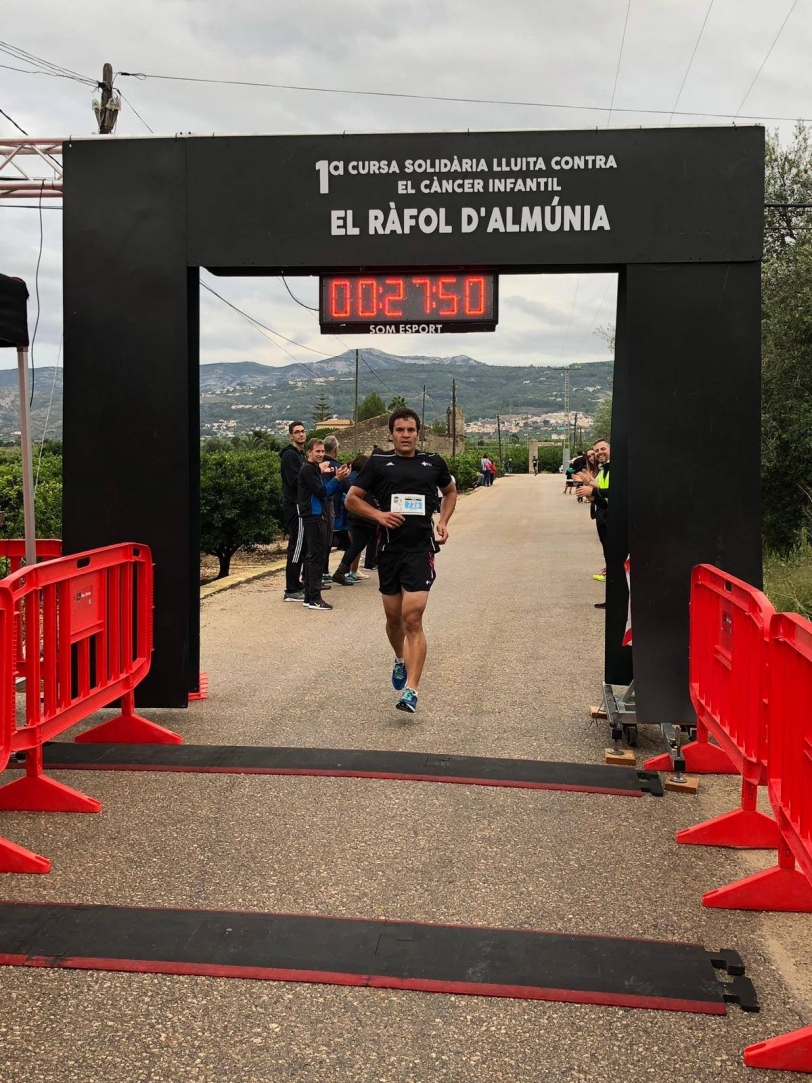 Kevin Fuster se alza con la 2º posición en la carrera de El Ràfol d’Almúnia