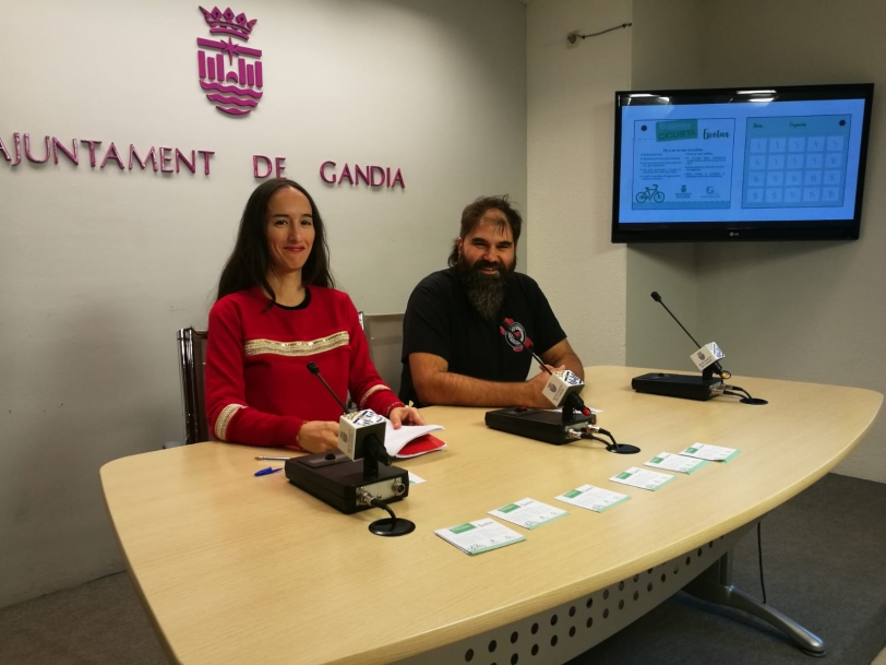 Los colegios de Gandia apoyan el uso del Pasaporte Ciclista