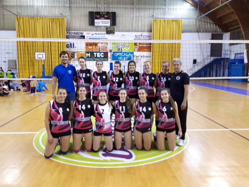 El C.V Gandia anota otra victoria en el último partido contra el C.V Sedaví