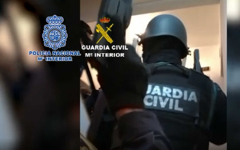Policía y Guardia Civil desarticulan una banda de robos que actuó en Gandia