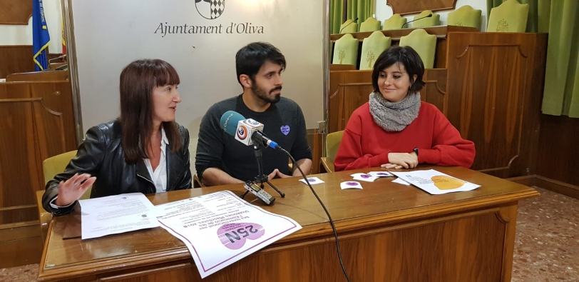 Oliva organiza actos para la lucha contra la violencia de género