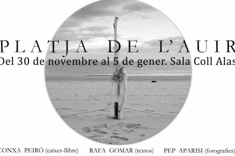Homenaje a la Playa de l'Auir en una exposición en la Coll Alas de Gandia