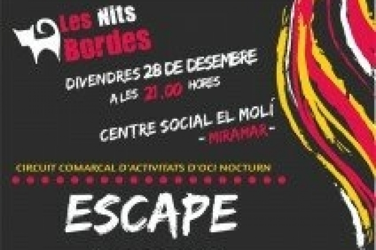 El Calaix Jove de la Mancomunidad organiza un escape room en Miramar 