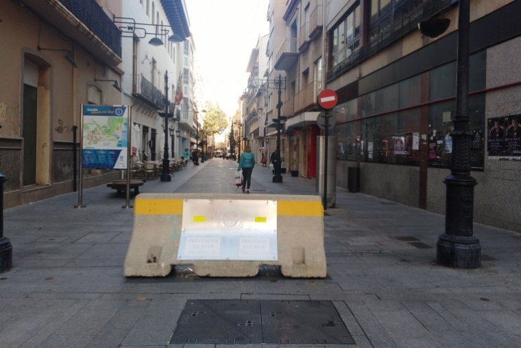 Gandia prolonga una semana más el cierre del Centro Histórico tras los Reyes
