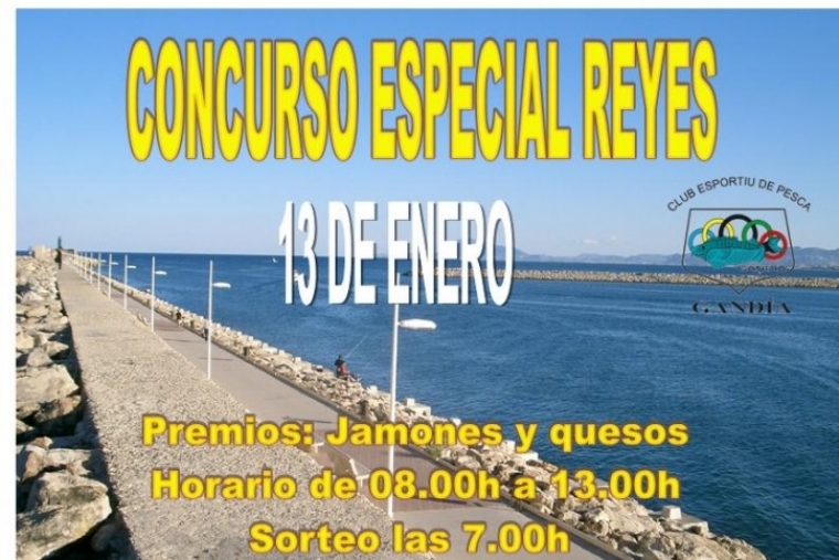 El Club Deportivo de Pesca organiza el Concurso Especial Reyes