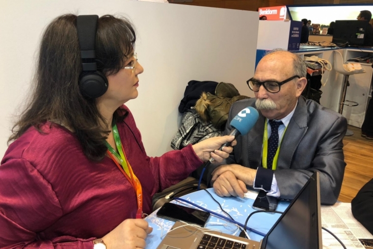 GastrOliva también presente en Fitur con Paco Oltra Soqueta hoy en Madrid