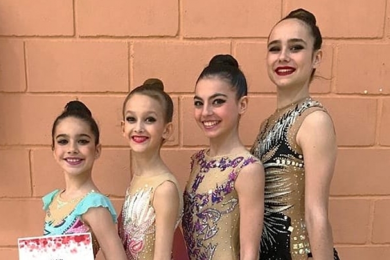 El Gimnasia Rítmica Vida Gandia en la Gala Solidaria de Alicante
