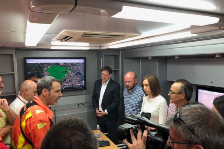El Juez abre diligencias para esclarecer el incendio de Marxuquera-Gandia