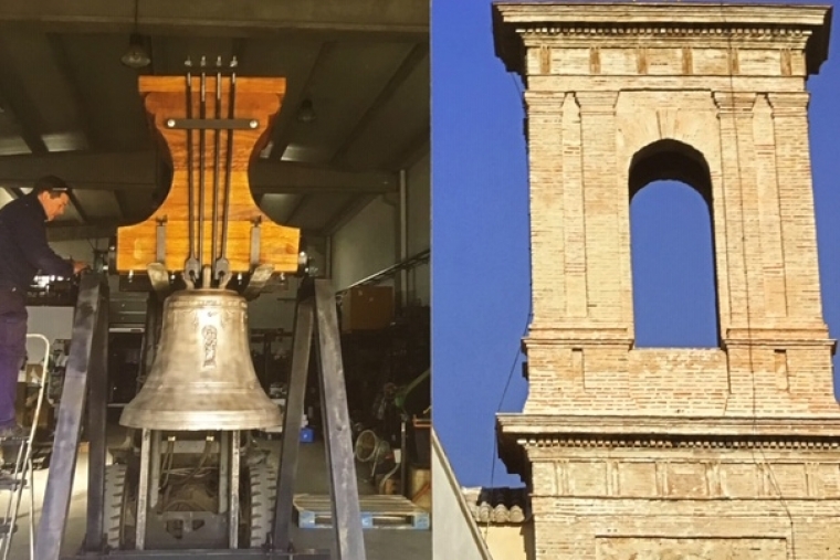 Miramar: ver y tocar las campanas restauradas en una exposición