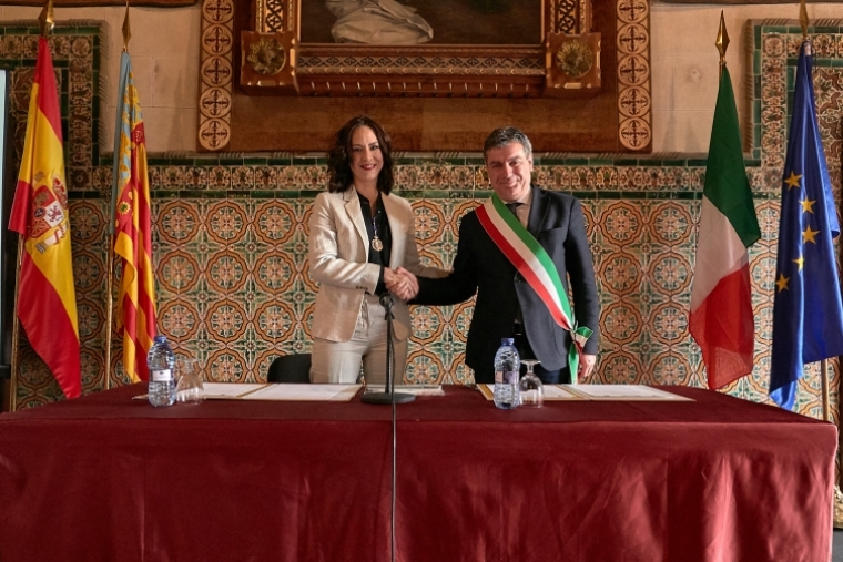 Gandia y el municipio italiano de Fano ya son ciudades hermanas