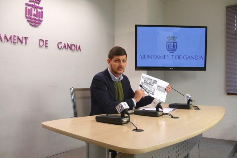Gandia licita la zona de juegos infantiles junto a la Escoleta de Corea