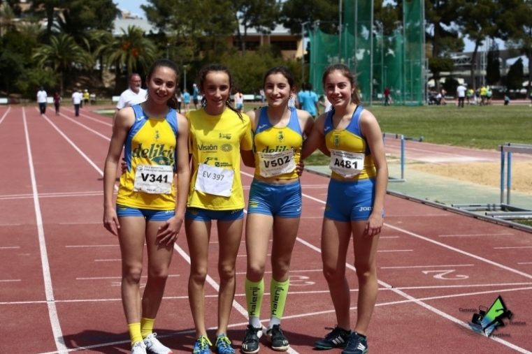 Tres medallas para el CA Safor Delikia en el Provincial Alevín Aire Libre