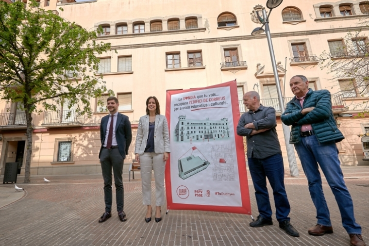 Diana Morant anuncia la recuperación del edificio de Correos en Gandia