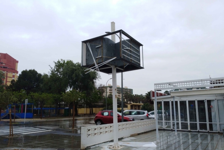 Récord de lluvia en los cuatro días en la Caldereta con 447 litros/m2