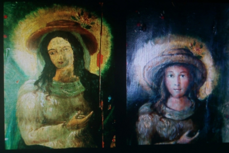 La Divina Pastora, del S.XIX, utilizada como tabla de lavar vuelve a Potries
