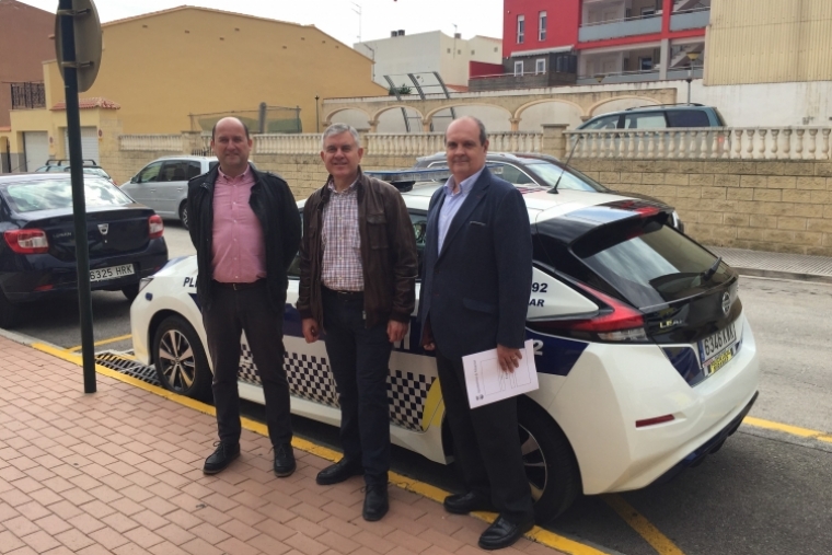 Miramar incorpora un coche eléctrico al servicio de la Policía Local