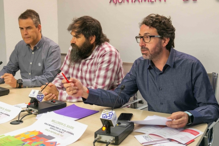 Tres millones de euros para mejorar viviendas y barrio del Raval en Gandia