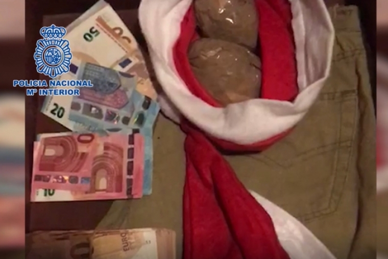 Tres detenidos con 84.000 euros y 1 kilo de cocaína para venderla en Gandia