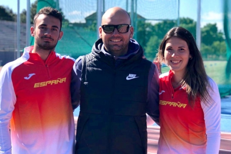 Mestre y Martí representan a España en el Internacional de Atletismo