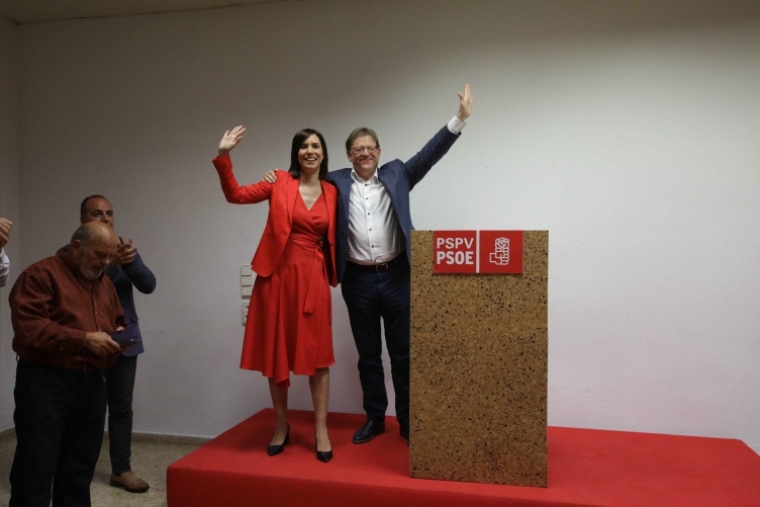 Ximo Puig avala el trabajo de Diana Morant como alcaldesa de Gandia
