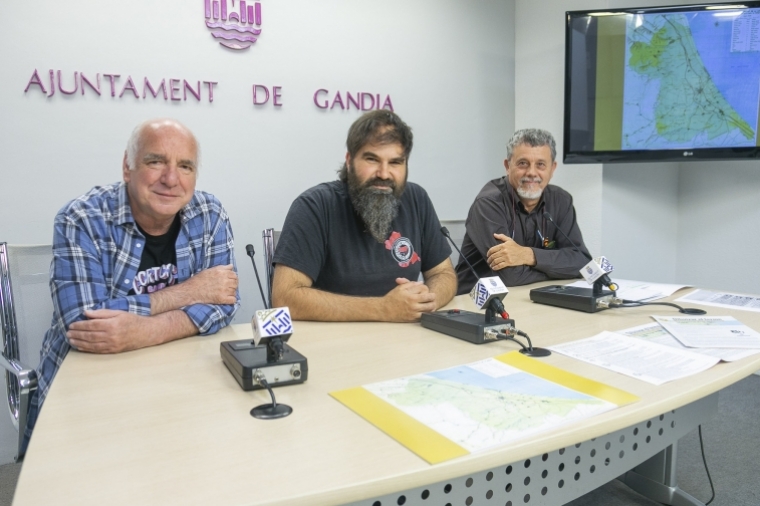 Gandia reedita el histórico mapa de la Safor de 1984 con fines didácticos