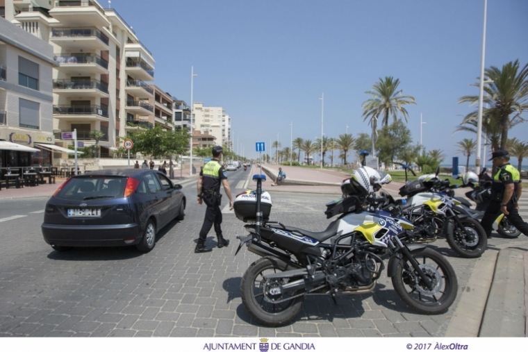 Un policía de Gandia herido tras perseguir a un pequeño traficante de droga