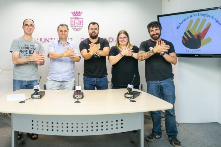 Gandia celebra este viernes el Día Nacional de las Lenguas de Signos