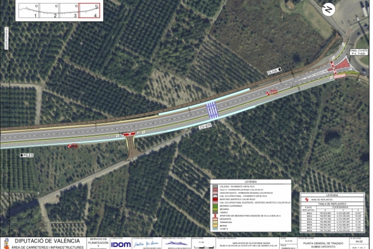 Avance importante para la conexión viaria Piles-Oliva