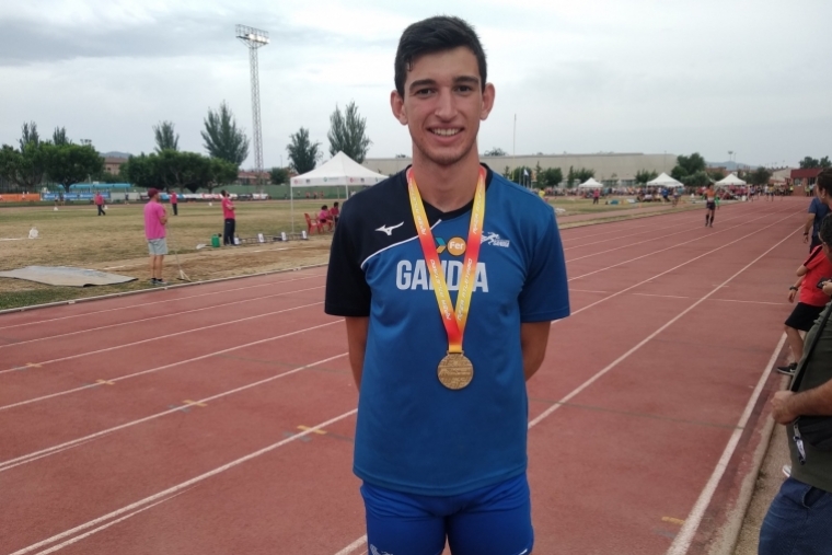 Quique Llopis, oro en el nacional sub20 de Granollers