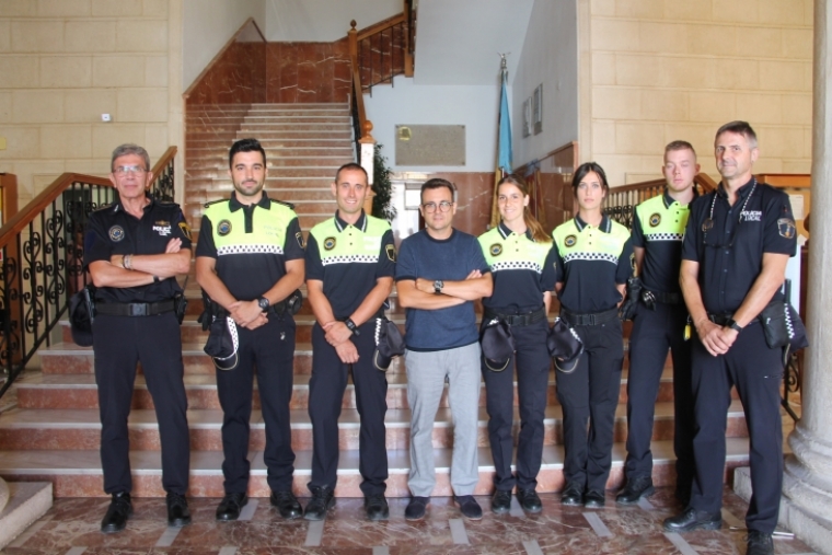 Gandia incorpora 6 nuevos policías locales