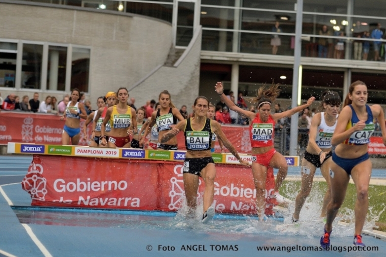 Pilar Vázquez, 3ª en los 3.000 metros obstáculos en el Campeonato de España