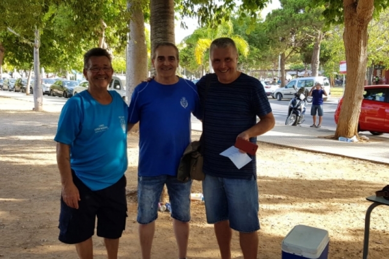 Éxito de participación en el 30º torneo veraniego de Petanca en Gandia