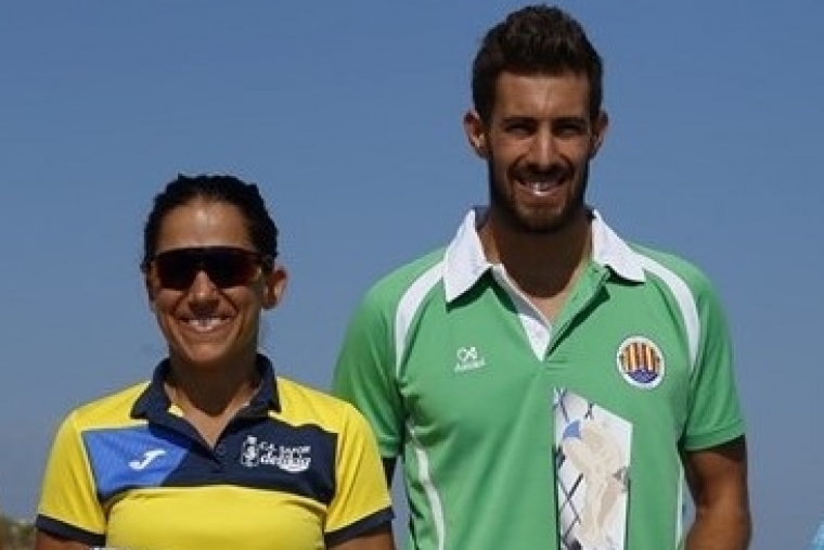 Sara Molina, del Atletisme Safor, gana la travesía a nado de Els Poblets