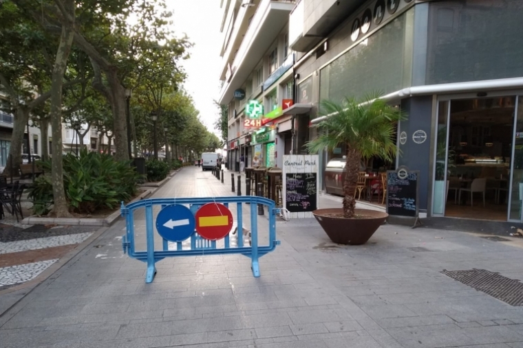 Gandia corta el paseo de las Germanies hoy y mañana jueves