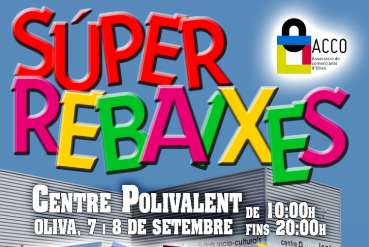 Fin de semana de Super Rebajas en Oliva