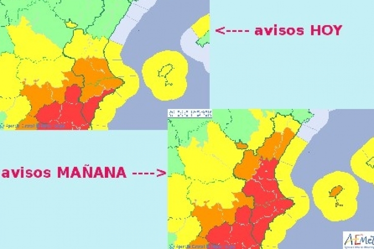 Sigue la suspensión de las clases en la Safor