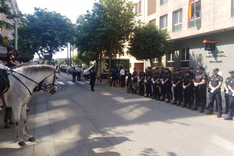 El director de la Policía alaba y agradece que Gandia sea una ciudad segura