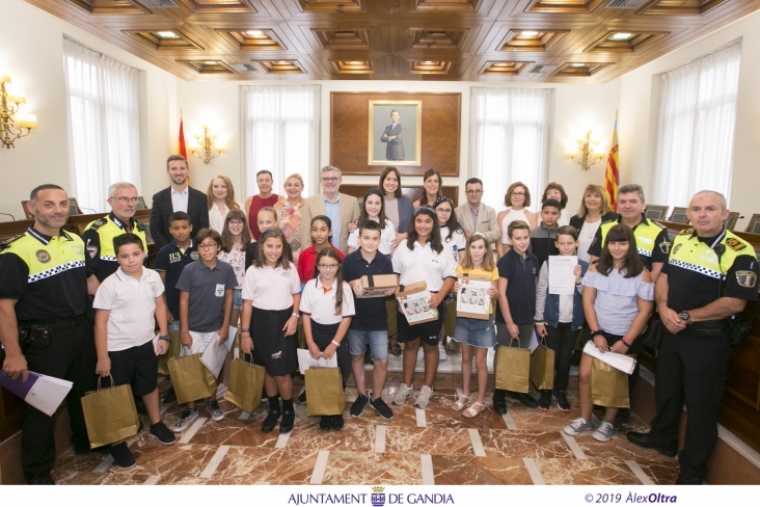 Los niños de Gandia apuestan por una ciudad sostenible