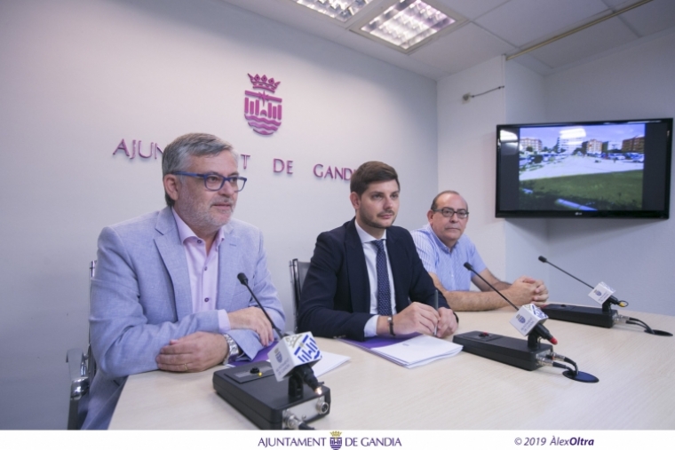 El aparcamiento del Gregori Maians de Gandia tendrá iluminación y asfalto